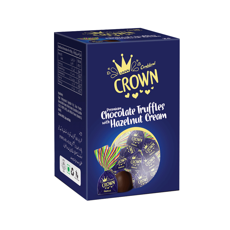 CANDYLAND CROWN CHOCOLATE HAZELNUT 24`S